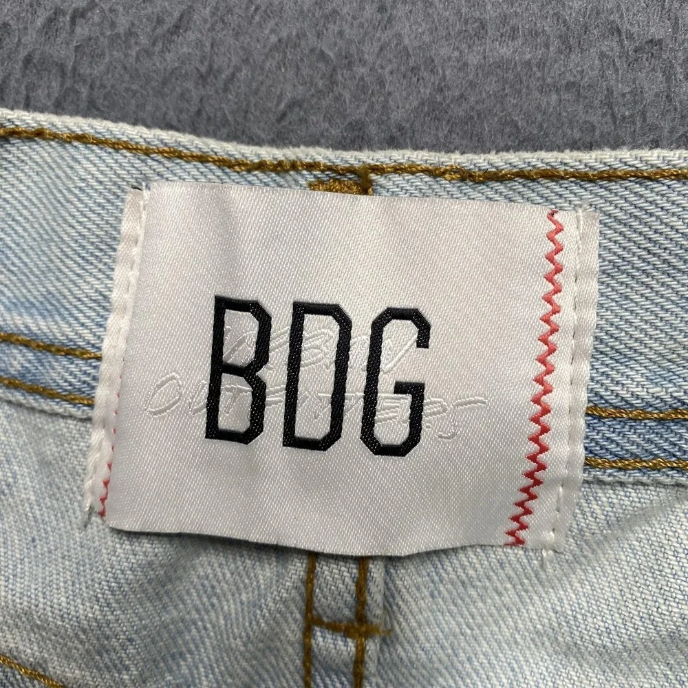 BDG Dad Slim Tapered Fit Jeans Mens 31x32 Blue Light Wash‎ Denim Pants Casual